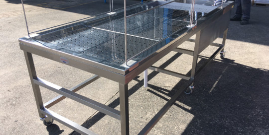 Edinburgh Mosque Ghusal Table